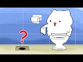 Bongo cat and toileting