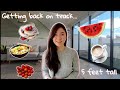 GETTING BACK ON TRACK | What I eat in a day to lose weight | Petite | 5 feet tall | 1200 Calories