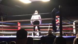 Combat De Boxe Steve Petit Boxer 1Er Round