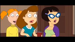 American dad- steve and snot dancing together