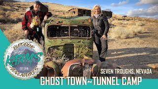Exploring Ghost Town in Nevada, Tunnel Camp. Ghost Towns/Mines/Caves