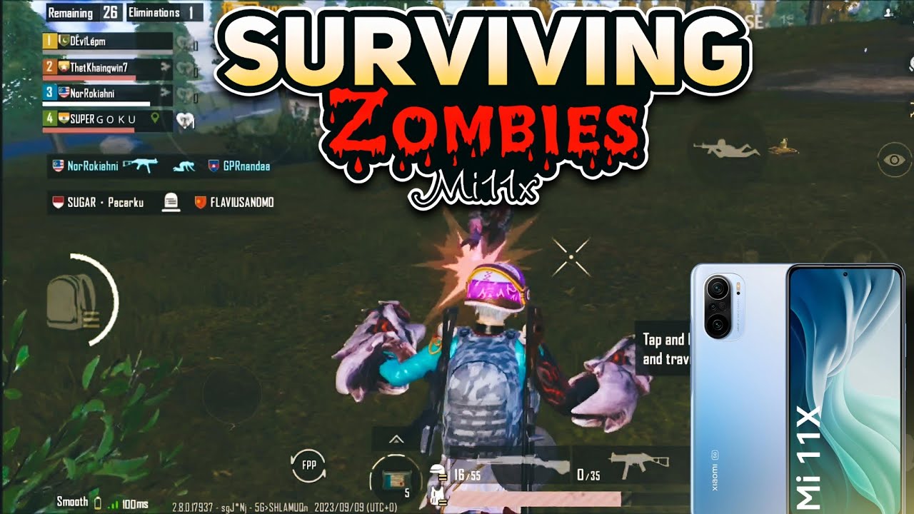M11X Performance In 2023.Bgmi Zombie Update😱|Android Gameplay|