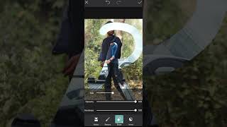 Picsart New creative background change || Car Photo Editing #shorts screenshot 1
