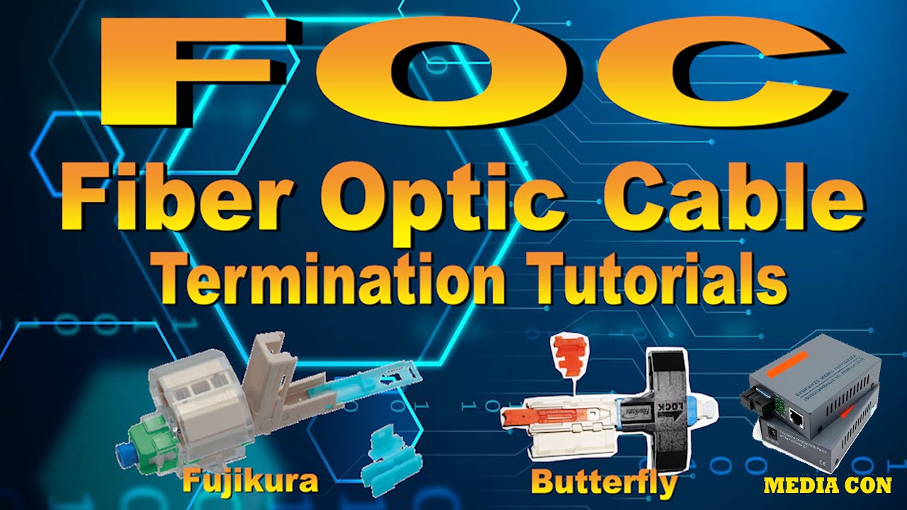 Fiber Optic Cable Splicing using Fujikura & Butterfly SC Connector