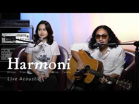 [Live Acoustic] Krisna Trias & Satine Zaneta - Harmoni