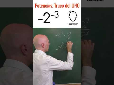 Potencia con exponente