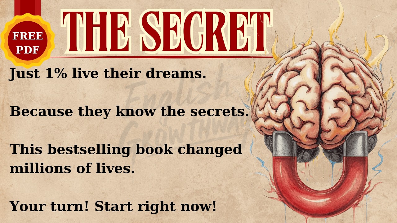 The Secret Book | Audiobook Summary  | Boost Your English|  English Listening Practice