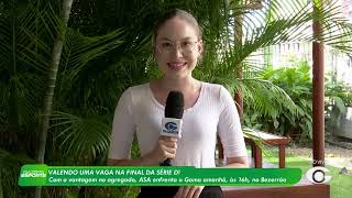 ASA defende vantagem contra o Gama - 29/08/2026
