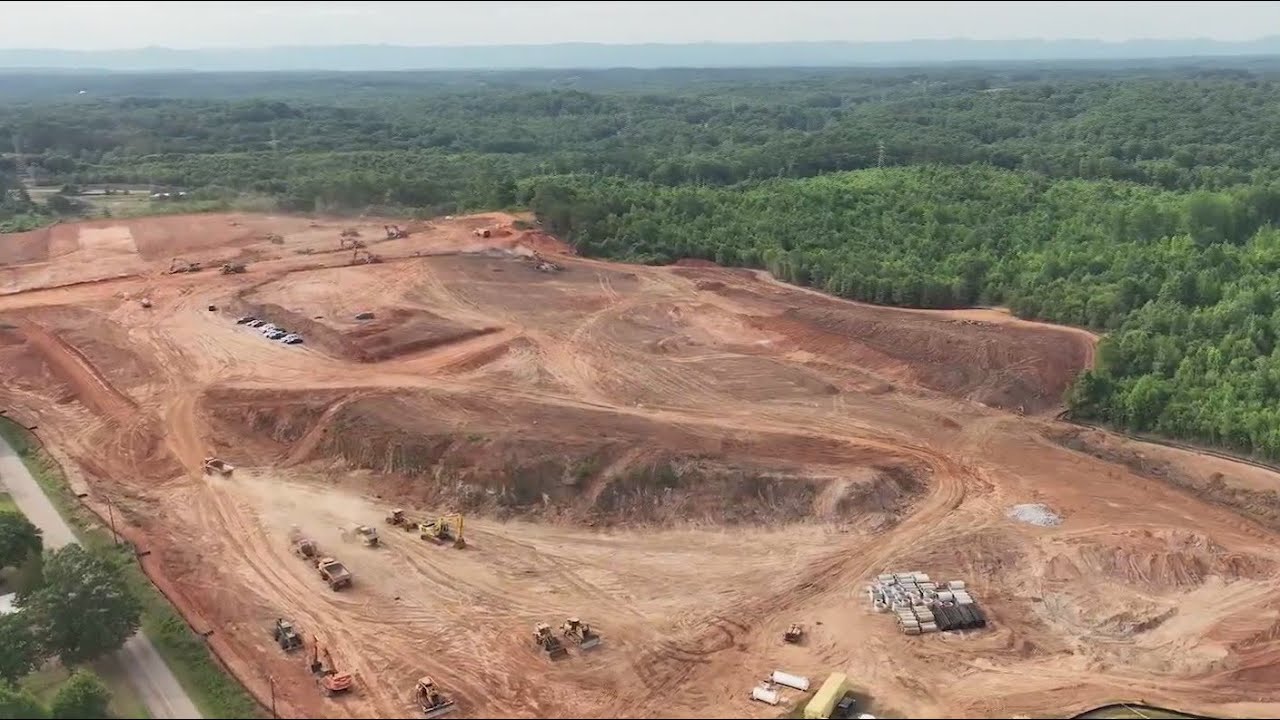 Greenville-Pickens Speedway begins transformation into industrial park ...