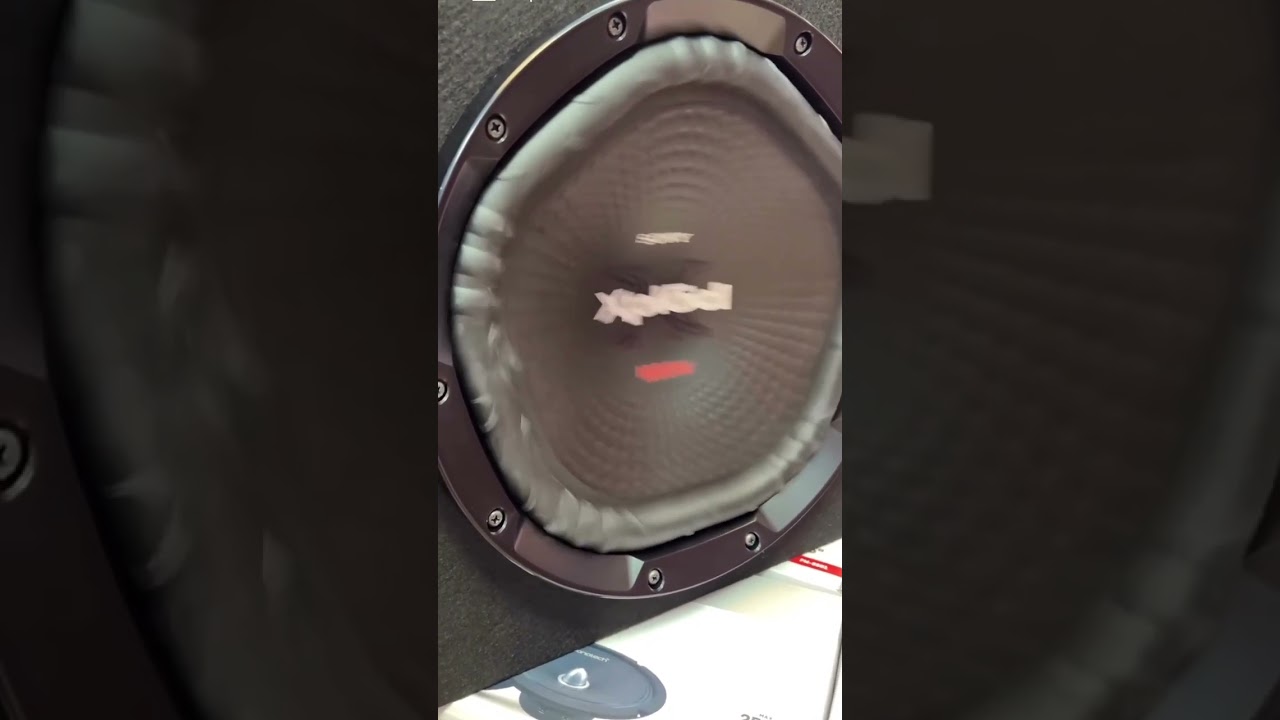 Sony 1800watt subwoofer 420 watt rms power spaceless in shallow enclosure 