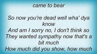 Anthrax - Random Acts Of Senseless Violence Lyrics