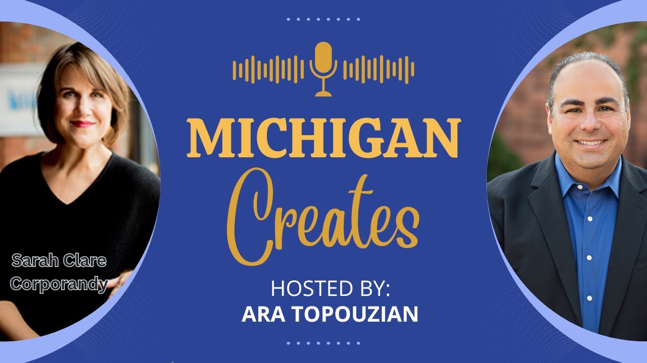 Michigan Creates features Sarah Clare Corporandy, Co-Founder, Detroit Public Theatre