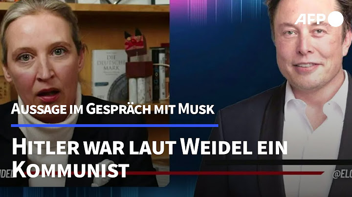 AfD-Chefin Weidel: Hitler "war ein Kommunist“ | AFP