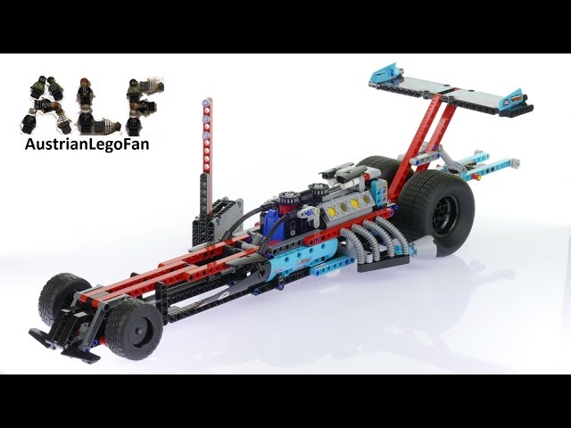 Orient Blive opmærksom Tale Lego Technic 42050 Supercharged Dragster - Lego Speed Build Review - YouTube