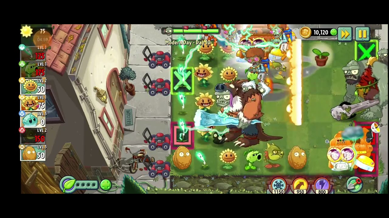 Plants vs Zombies 2 - MODERN DAY - Day 10- 2025 - YouTube