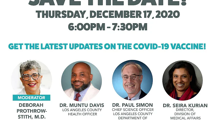 COVID-19 Vaccine Virtual Town Hall