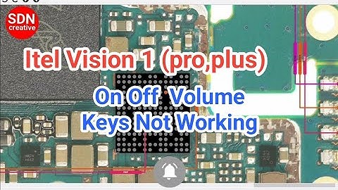 Itel Vision 1 (pro,plus) On Off  Volume Keys Not Working Problem Solution | Created By SDN_creative