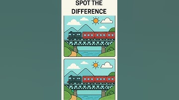 Train Spotting Can You Catch All the Changes #shorts #spotthedifference  #spotthedifferencegam