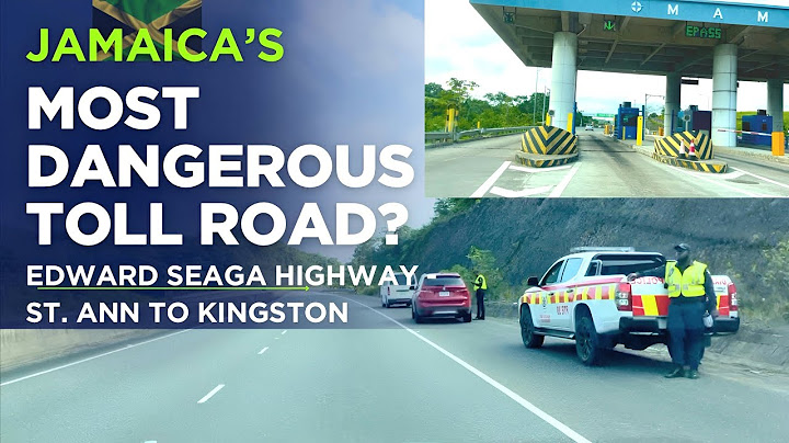 This Toll Road In Jamaica Is Not For The Faint Of Heart