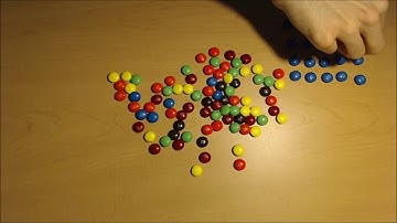 M&M Counting and Sorting ASMR - Male Whisper