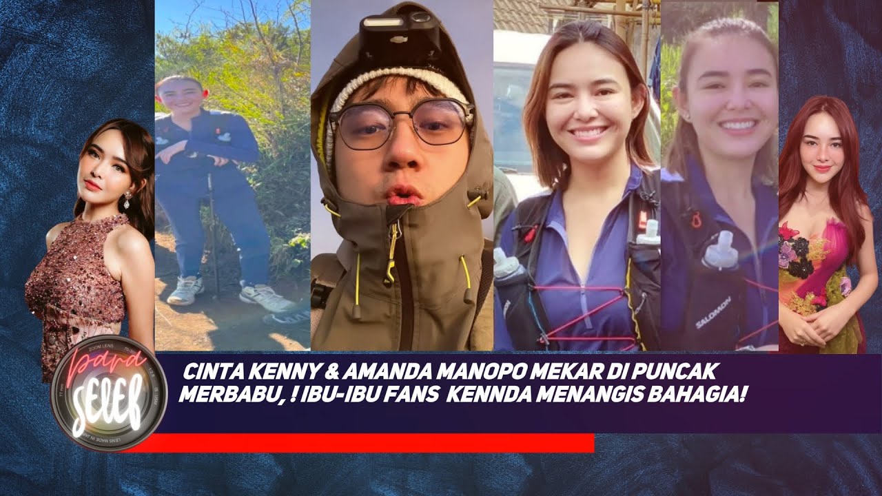 Amanda Manopo naik gunung Merbabu bareng Kenny Austin, bikin baper fans