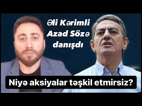 Əli Kərimli Tural Sadıqlının tənqidlərinə cavab verdi