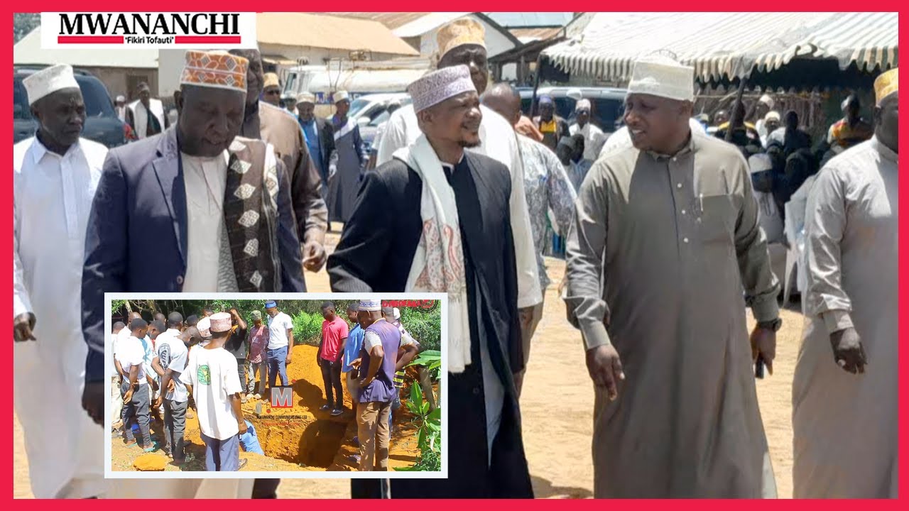 MAANDALIZI YA MAZISHI YA SHEIKH IDD, MUFTI WA TANZANIA AWASILI VIWANJA VYA SOKO LA MKATA