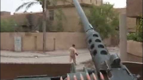 Silly string in Iraq