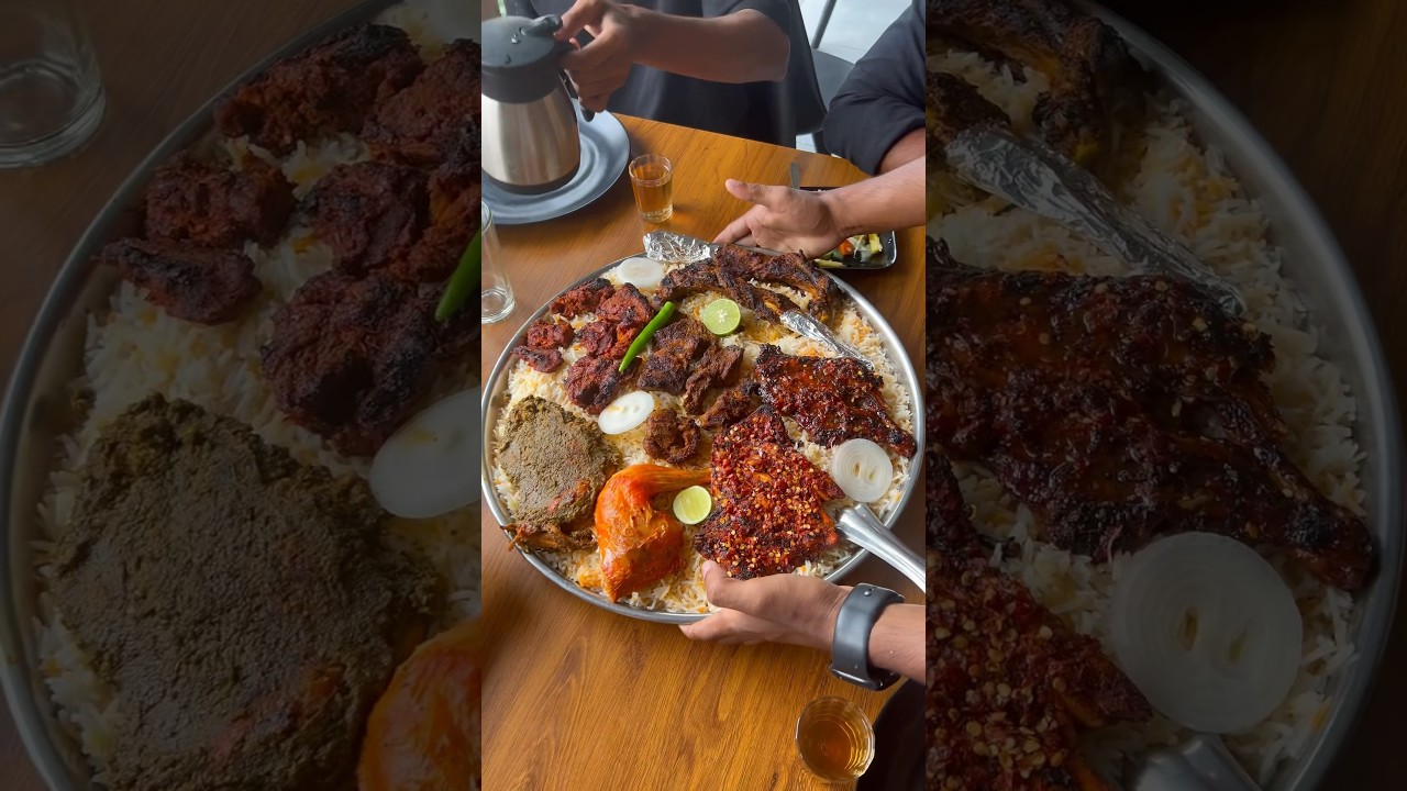 4 യുവാക്കൾ അത്ഭുതകരമായി മന്തി തിന്നുന്ന Video 🔥| Saffron Mandi | Kondotty