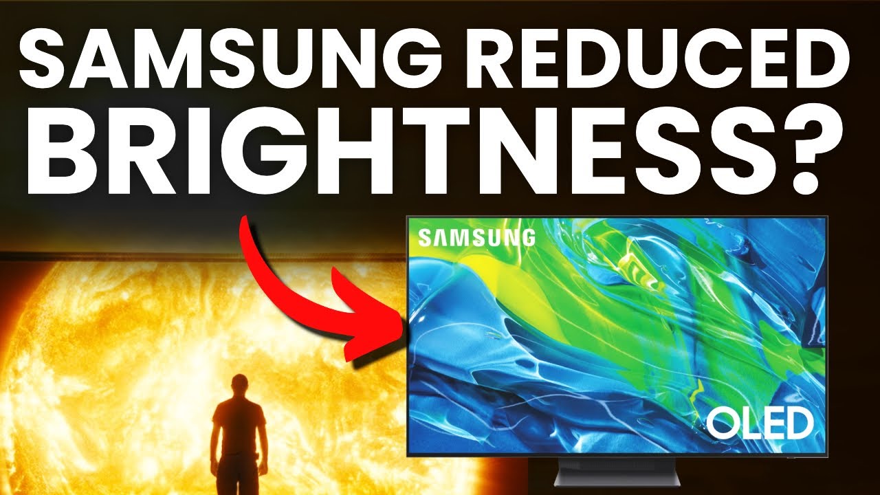 Samsung S95B 1304 Firmware Update Settings Was Brightness Really