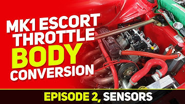 Escort Mk1 Pinto Throttle Body Conversion. Episode 2, Sensors, Flywheel Trigger wheel & distributor