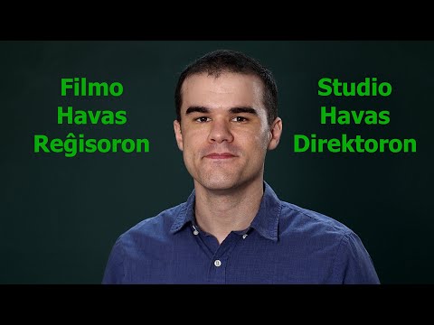 What&rsquo;s the word for "Director" in Esperanto?