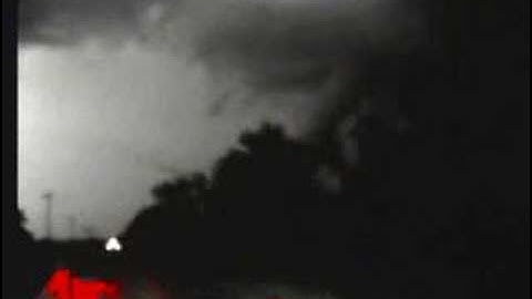 Raw Video: Tornado Touchdown in Okla.