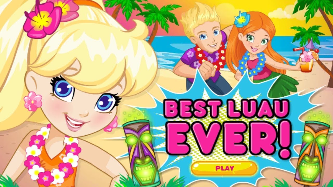 Jogos Luau da Polly com as Amigas - Princesa dos Jogos