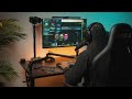 A Minimal Gaming Setup / All-Black Edition