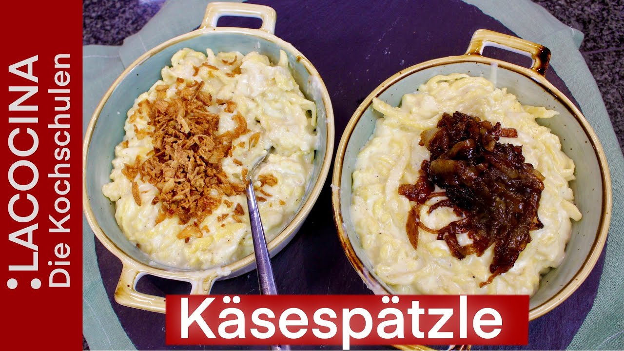 Schnelle Käsespätzle - der Schwabe zeigt wie´s geht | Rezept | La Cocina