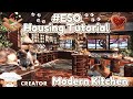 Modern Kitchen 🍝🍞 | ESO Housing Build & Speed Time-Lapse Tutorial