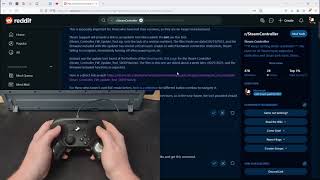 connecting a steam controller 1 in 2024