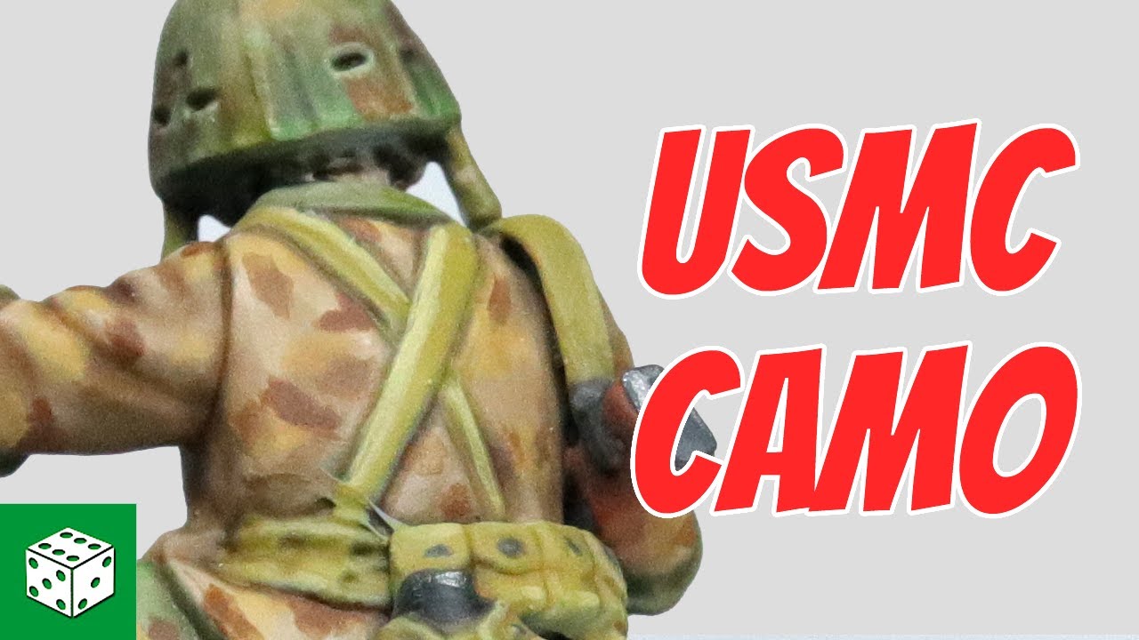 How To Paint USMC Camo YouTube