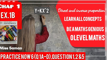 Mathematics 8th grade|Chap.1(Ex.1b) |Other form of Direct proportion Part 1 |Knowledge Academy Teams