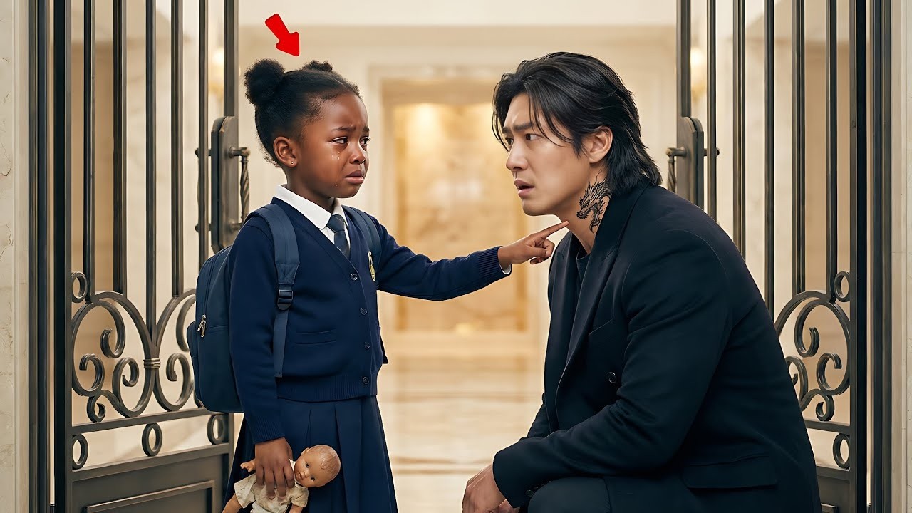 873. A Crying Black Child Was Left at His Mansion Gate—The Korean Mafia Boss Hesitated Once