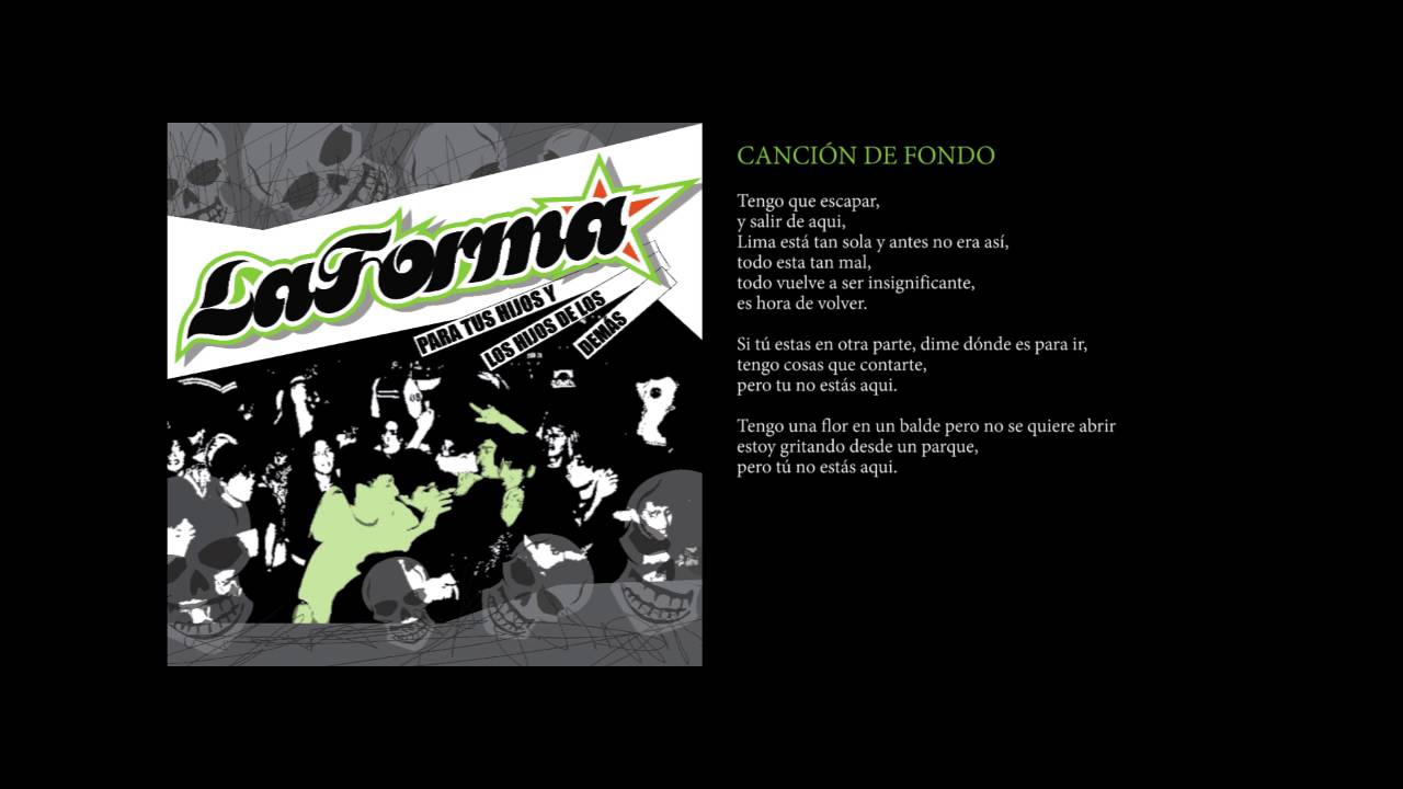LAFORMA - Canción de Fondo