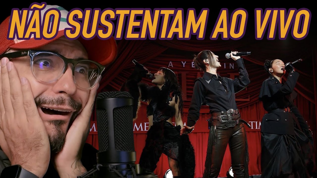 VOCAL COACH reage à EJAE, AUDREY NUNA e REI AMI cantando GOLDEN ao vivo e EXPÕE quem NÃO SUSTENTOU