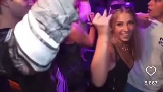 Hot double blonde lap dance 