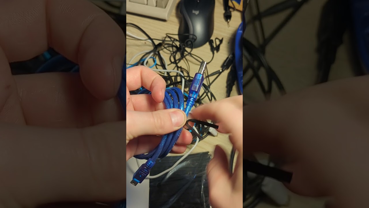 it'll still be a box of cords, but a pretty box of cords