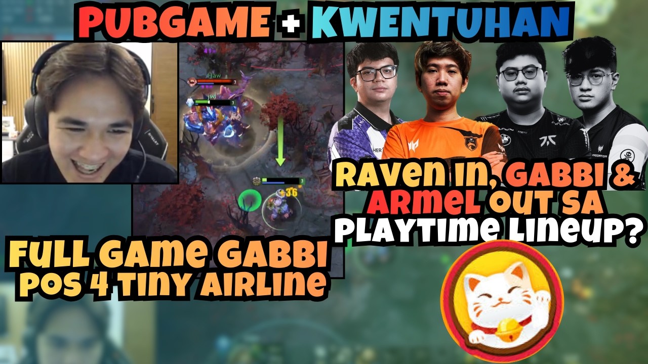 GABBI, ARMEL OUT, RAVEN IN SA PLAYTIME? | + FULL PUBGAME AND KWENTUHAN and CHISMISAN