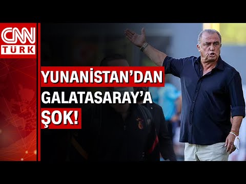 Olympiakos ile hazırlık maçı oynamak için Yunanistan'a giden Galatasaray'a şok tavır!