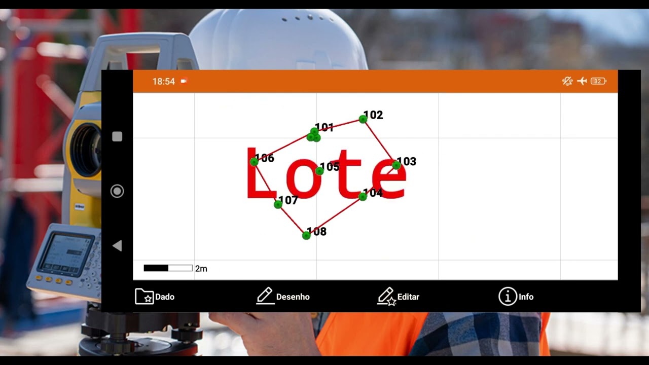 XPAD Geomax – Explorando Ferramentas CAD para Locação e Projeto