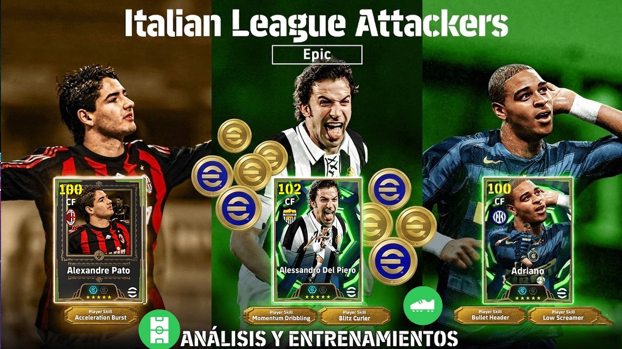 UN TRÍO🥵 EXCEPCIONAL DE CAZAGOLES: EL EMPERADOR, DEL PIERO Y UN NUEVO ÉPICO PATO eFootball 2026