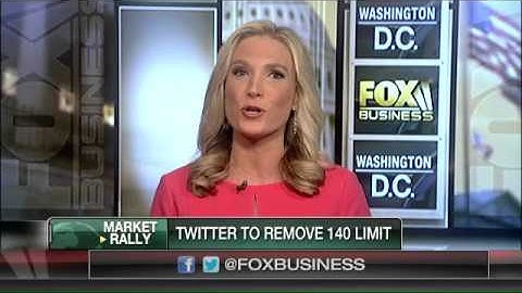 Twitter to remove 140 limit?